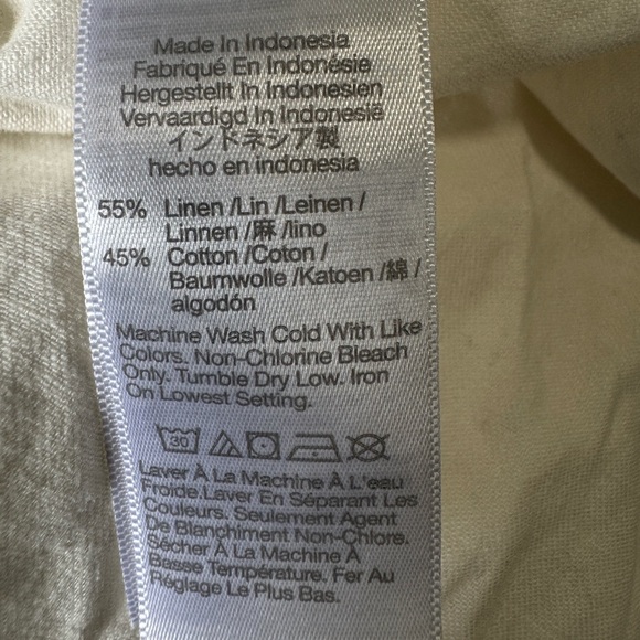 Madewell White Button-Side Midi Dress - Picture 9 of 9